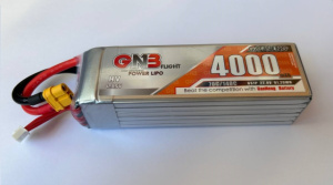 GaoNeng GNB 6S 22.2V 4000mAh 70C/140C Lipo акумулятор