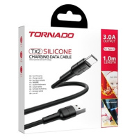 Кабель USB Tornado TX2 Silicone (USB-USB Type-C, 1m, 3A)