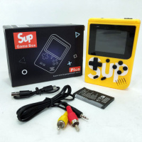 Игровая приставка консоль Sup Game Box 500 игр, игровые приставки к телевизору. Цвет: желтый