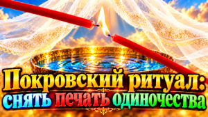 Покровский ритуал: снять печать одиночества