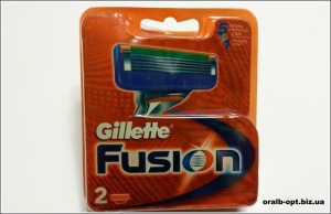 Gillette FUSION 2шт/1уп Лезвия