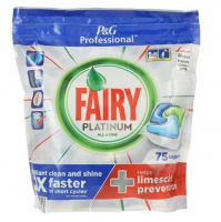 Fairy Platinum PLUS 75шт. таблетки для посудомоечной машины