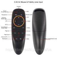 Пульт Airmouse G10S  аеромишка з гіроскопом, мікрофоном