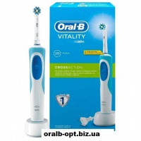 Vitality Cross Action Зубная щетка Oral-B 2 насадки