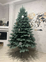 Ялинка лита Лапландска блакитна 210 см штучна, від виробника Siga Group, сертифікована, 2.1 м