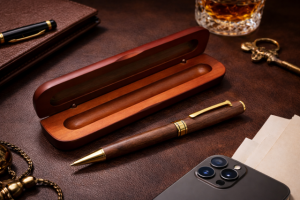 Преміальна дерев’яна ручка ручної роботи