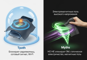 Ткань Фарадея — правда и мифы: что она экранирует на самом деле