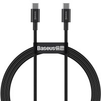 Дата кабель Baseus Superior Series Fast Charging Type-C to Type-C PD 100W (2m) (CATYS-C) (Чорний) - купити в SmartEra.ua
