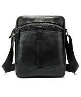 Сумка компактная мужская Vintage 14652 Черная