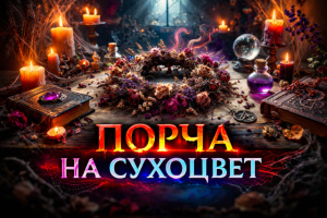 Порча на сухоцвет