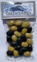Оливки-Маслини з кісточками «МІКС» вакуум упаковка 250г.