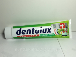 Зубна паста Dentalux Complex 3 трав'яний яна 125 мл.