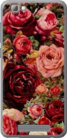 Чохол на телефон ZTE (Всі моделі) Силіконовий Глянсовий Цвітіння троянд