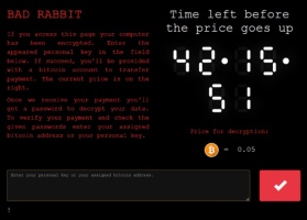 Вирус - шифровальщик Bad Rabbit атакует !