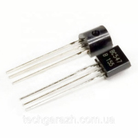Біполярний Транзистор BC547B NPN 45 V 0.1 A, корпус TO-92
