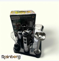 Занурювальний блендер 6в1 з підставкою 1200Вт RB-2293 B