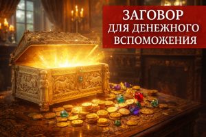 Заговор для денежного вспоможения