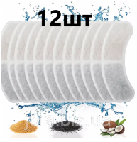 Комплект фильтров для фонтан-поилки Pet Water FOUNTAIN, 12 шт