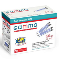 Тест-смужки Gamma DM (Гамма Даймонд) №50