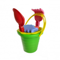 Песочный набор «Средний» Mtoys S0005 Зеленый