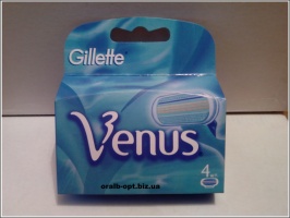 Лезвия Gillette Venus 4 шт. в упаковке