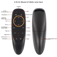 Пульт тв приставок боксів Airmouse G10S  аеромишка з гіроскопом, мікрофоном