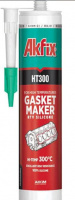 AkFix HT-300 -Силиконовый высокотемпературный герметик до +300 С