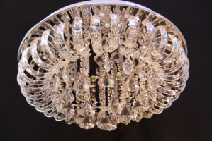 Галогенная  люстра с хрусталя SVLIGHT десяти ламповая 0662/10 хром