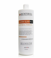 «BIOSTERILL CLEAN SURFACE 1000ml» дезінфекуючий засіб для швидкої дезінфекції поверхонь та предметів.(Фліп-топ)