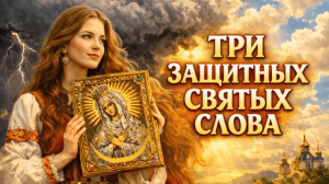 Три защитных святых слова