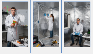 Как правильно экранировать помещение тканью Фарадея