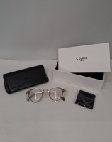 Нова брендова оправа Celine (повний комплект) / Модель CL50001U Бежева