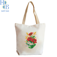 Сумка шопер під вишивку бісером Квіти ланів