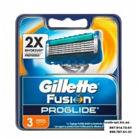 Лезвия Gillette Fusion ProGlide 3 шт. в упаковке