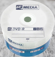 Диски чисті (болванки) одноразові Mymedia DVD-R 4.7 GB 16x. в наявності 50шт. Ціна за 1 шт.