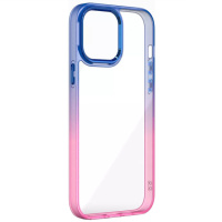 Чохол Apple iPhone 14 Pro Max - TPU+PC Fresh sip series Синій / Рожевий - купити в SmartEra.ua