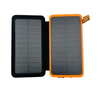 Повербанк 10 000 mAh с солнечными панелями Solar Charger Power Bank