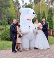 Белый медведь Шепетовка Славута мишка аниматор заказ на праздник