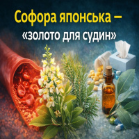 Софора японська — золото для судин