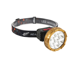 Фонарь налобный с аккумулятором 7 LED micro USB