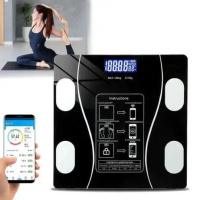 Розумні Bluetooth смарт-ваги підлоги до 180 кг — контроль через додаток