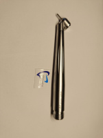 Турбинный хирургический наконечник с углом 45 градусов ApogeyDental с LED (2M, кнопочная фиксация бора)