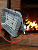 Обігрівач газовий SKIVA ROH-46, 4600 Вт (на підставці з регулятором) (термопара) Польща