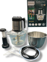 Подрібнювач з двома чашами (Скло + нержавіюча сталь) Rainberg RB-2339