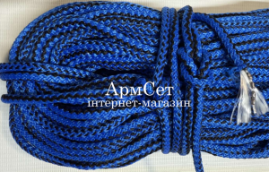 Шнур грузовой 31гр/м, 100м. со свинцовой цепочкой