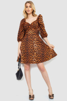 Сукня з леопардовим принтом, колір леопардовий, 172R989
