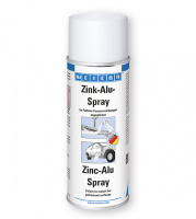 WEICON Zinc-Alu-Spray Цинк-Алюминий-Спрей (Антикоррозионная защита,тон горячей гальванизации.)