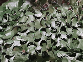 Маскировочная сетка односторонняя. Размер 3*6 м. Затенение 75% темно-зеленая.