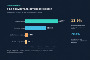 100idey: SEO-просування, аудит і аналіз покупок