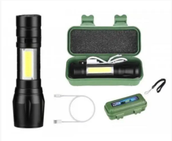 Ручной компактный фонарь  «Bailong» micro USB